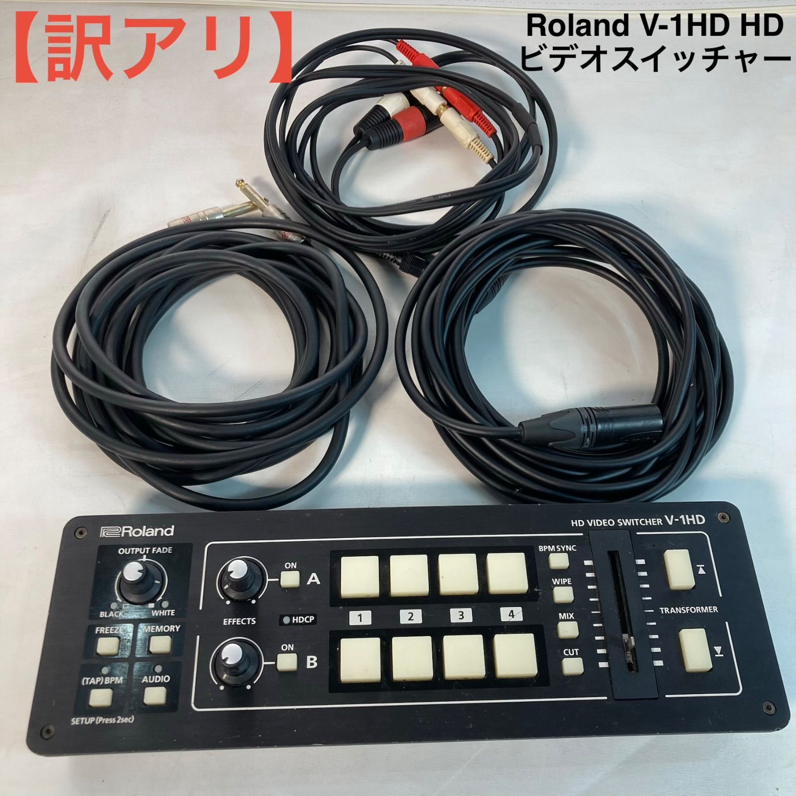 訳アリ】Roland V-1HD HDビデオスイッチャー - メルカリ