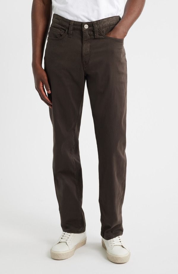 ３４ヘリテージ メンズ ボトムス カジュアルパンツ ストレート 34 Heritage Charisma Relaxed Straight Leg Twill Pants Brunette Twill