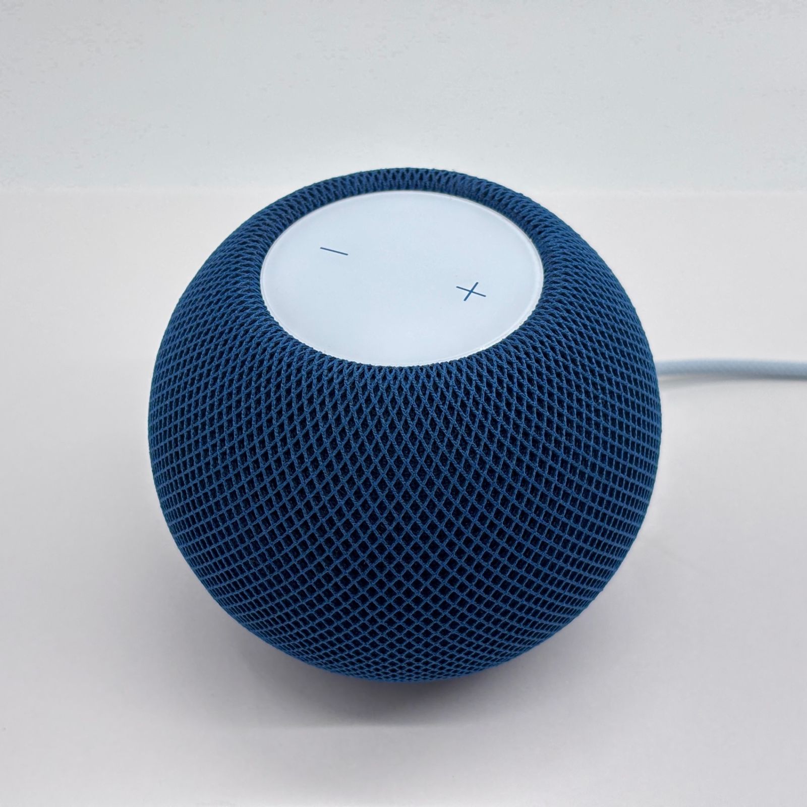 美品 Apple HomePod mini A2374 ブルー【C6752-60】