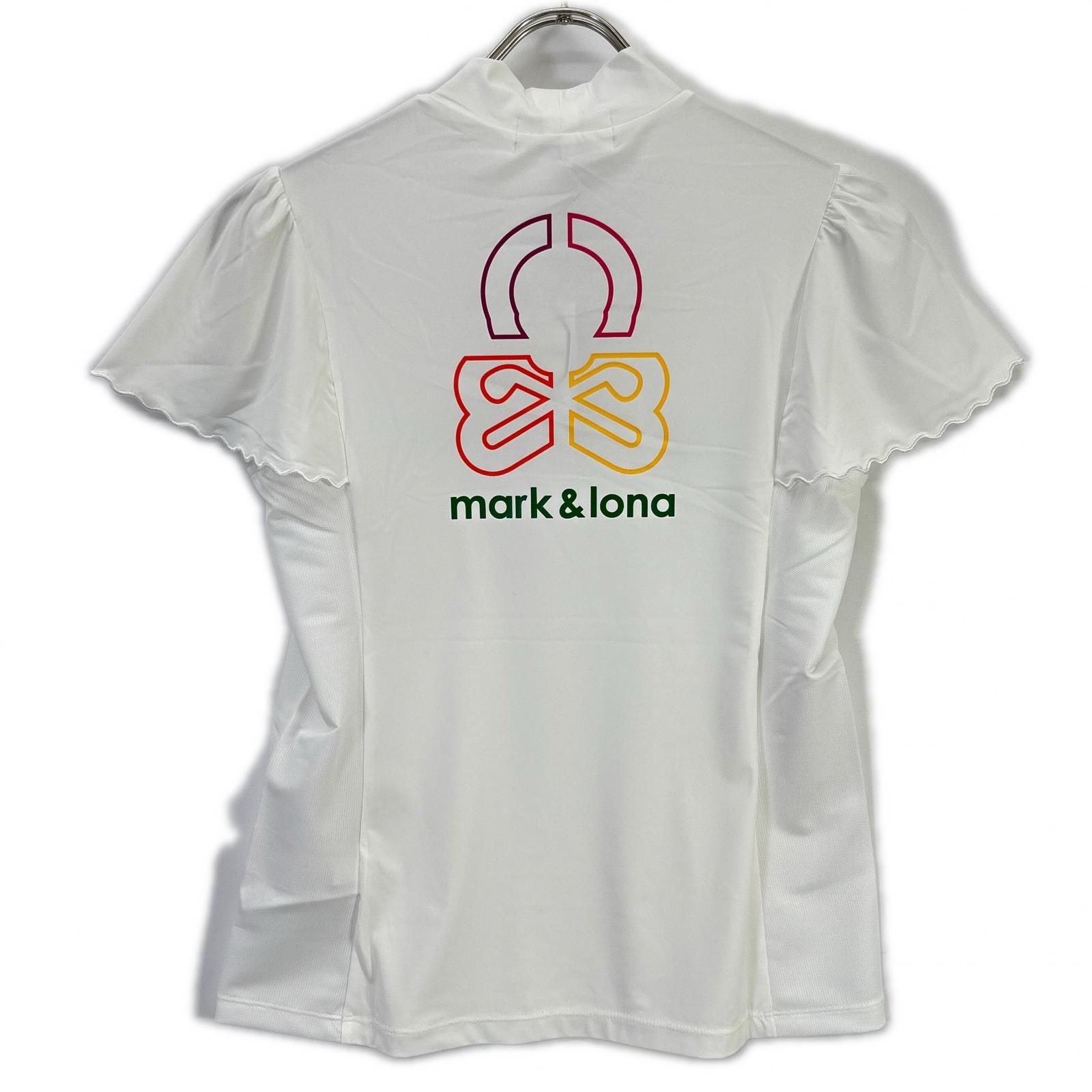 MARK&LONA マークアンドロナ ホワイト モックネック カットソー 38