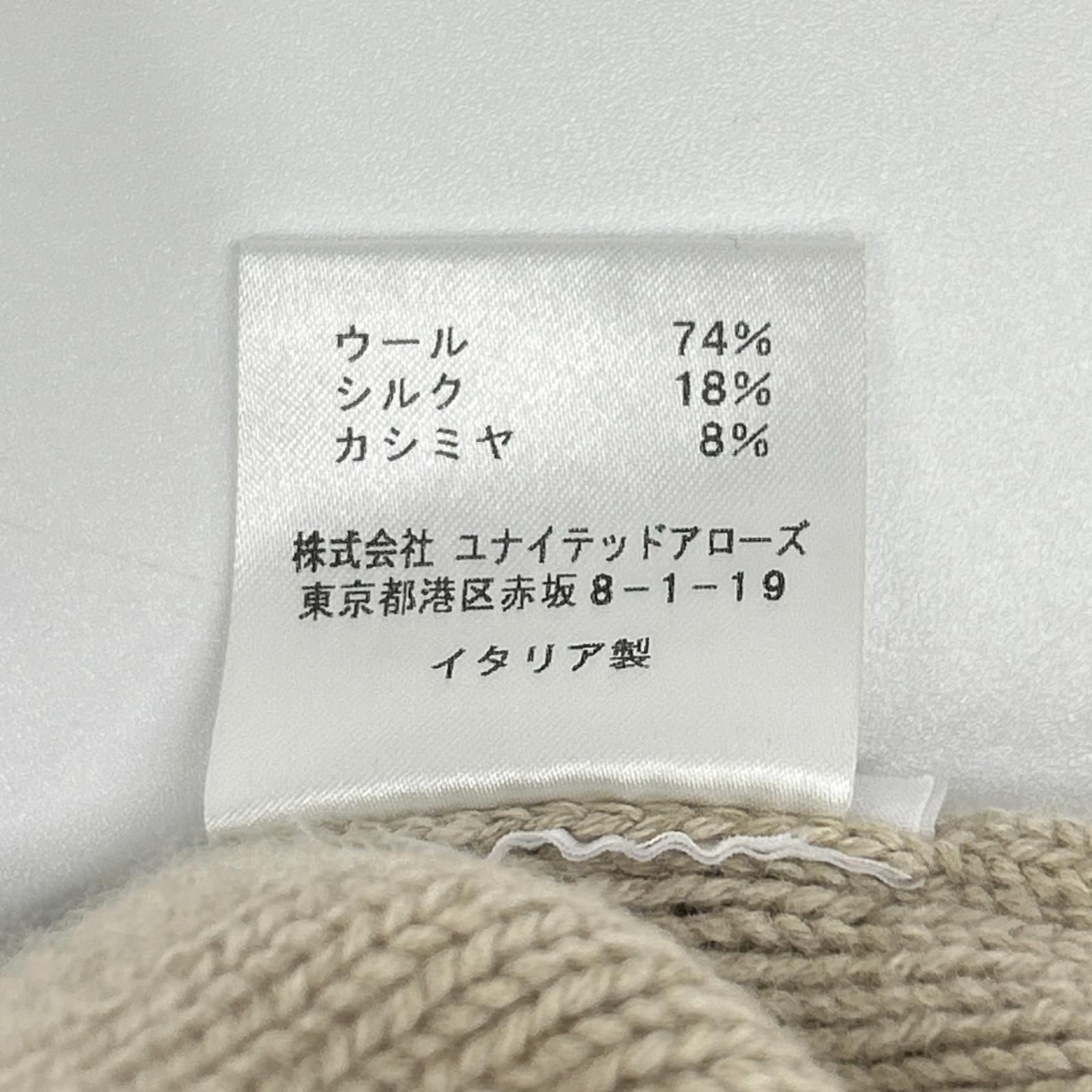 YURI+PARK ユリパーク 6515-343-0424 シルクカシミアブレンド ウール