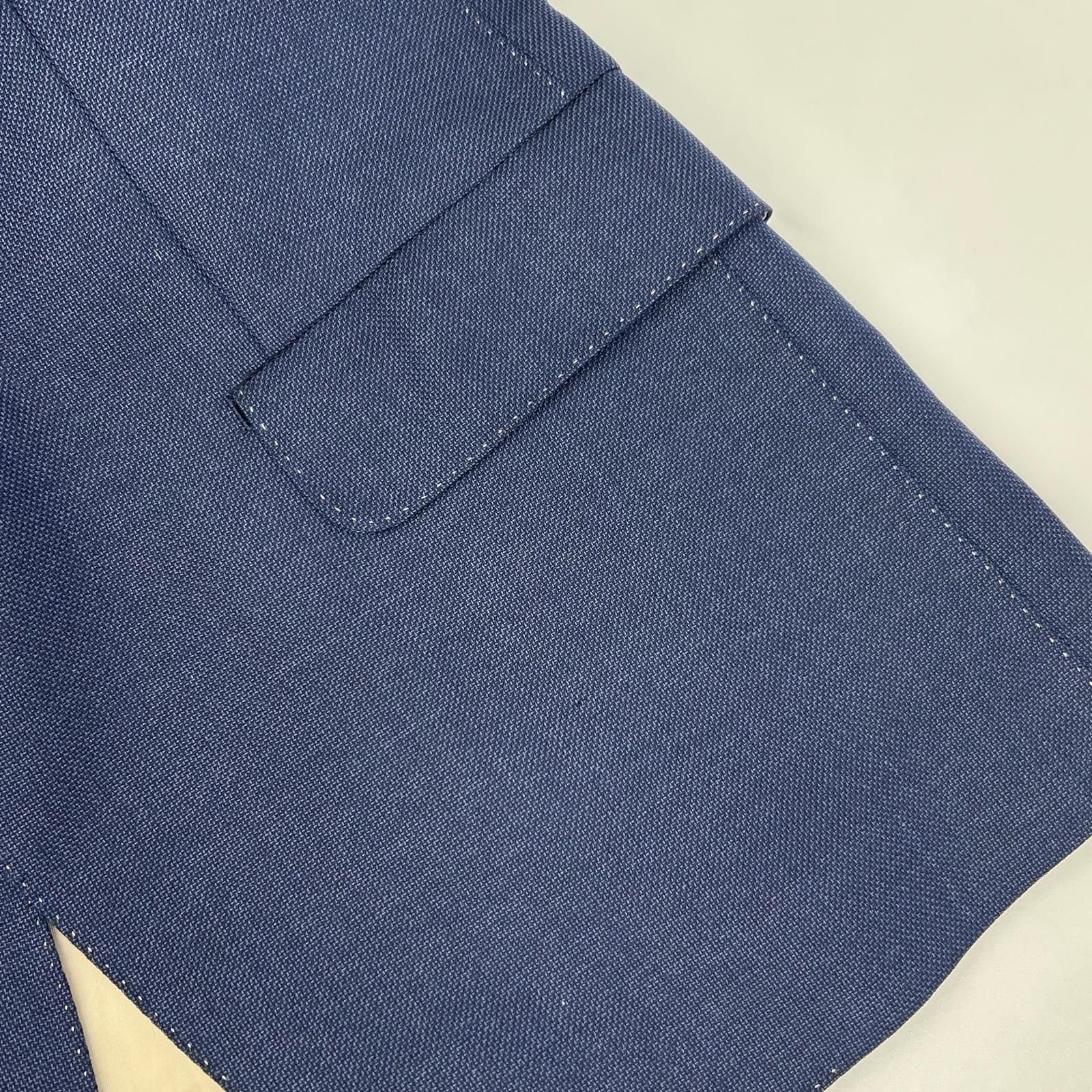 PaulSmith ポールスミス ネイビー シルクブレンド ウール 2B