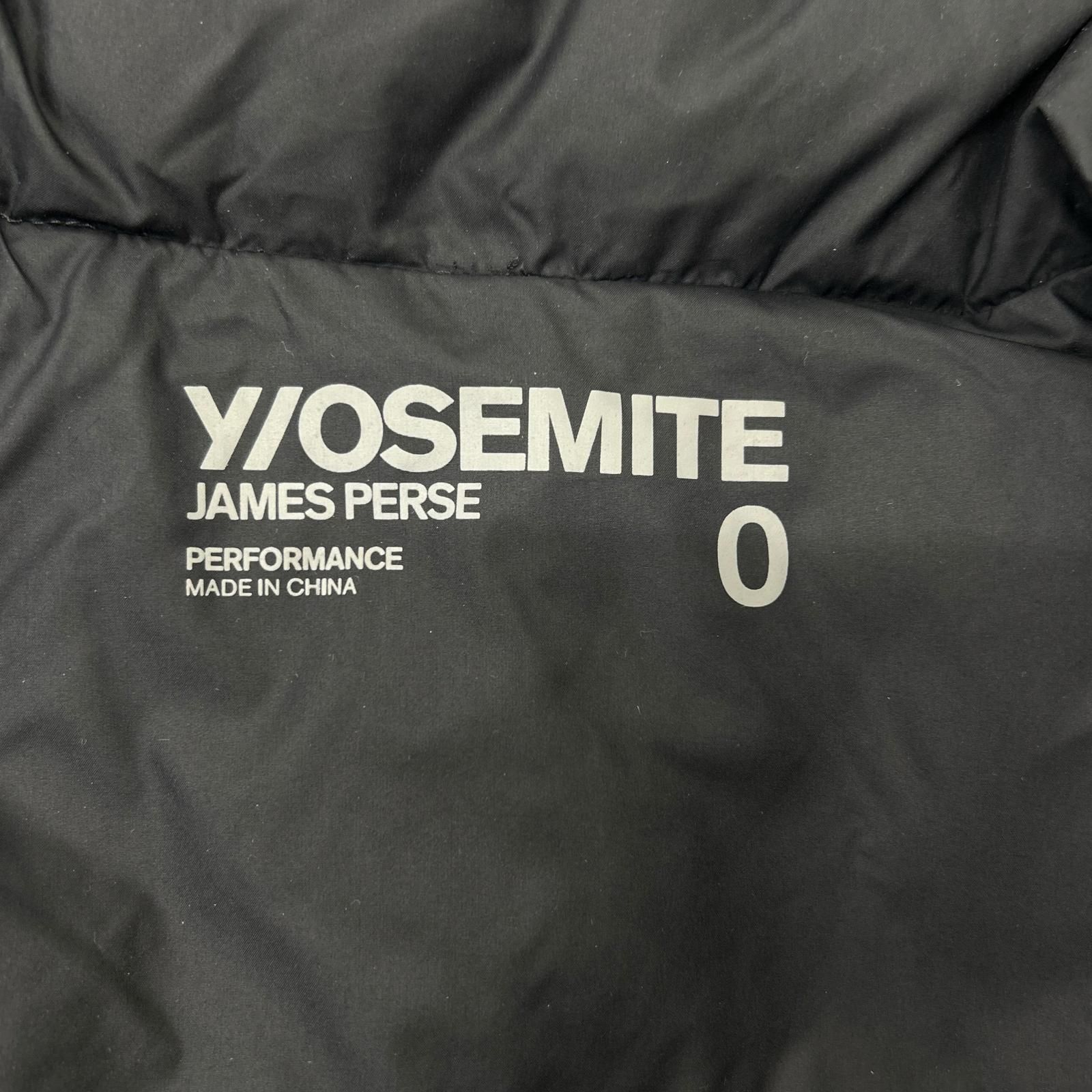 JAMES PERSE ジェームスパース ブラック×ネイビー ダウン ベスト 0