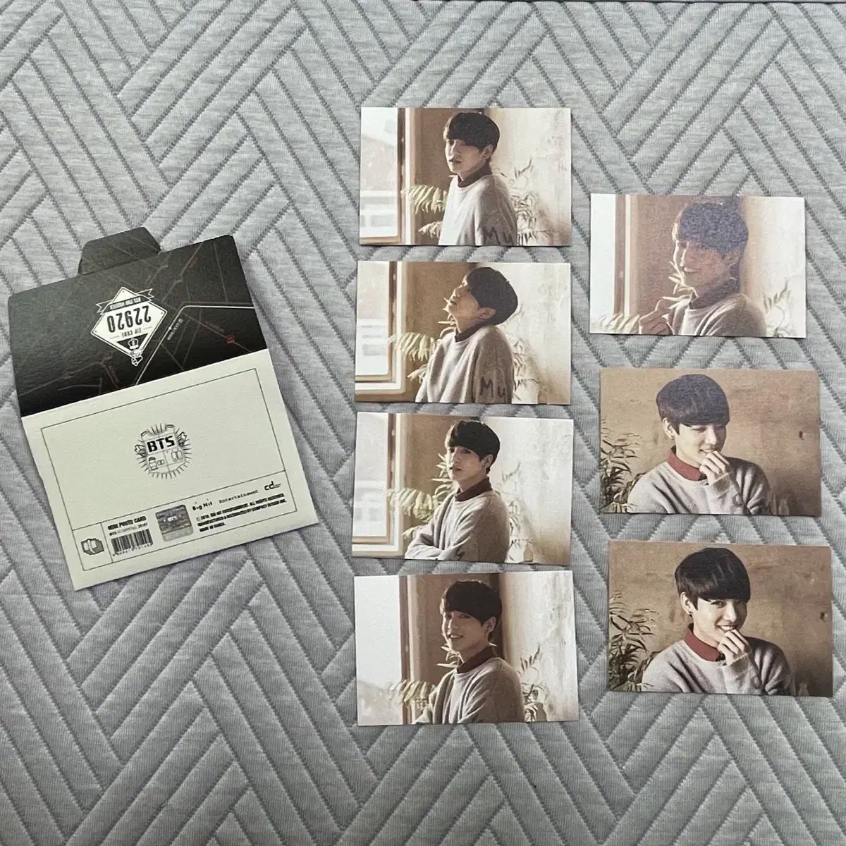 BTS(防弾少年団・バンタン) ジョングク(JUNGKOOK・JK・グク) MUSTER 2期 ミニ トレカ ミニ フォトカード 全メンバー まとめ