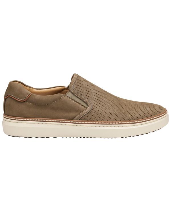 ジョンストンアンドマーフィー メンズ シューズ スリッポン・ローファー Johnston Murphy Mens McGuffey 2 Perfed Slipon Taupe Nubuck トープ ジョンストンアンドマーフィー メンズ シューズ スリッポン・ローファー Johnston Murphy Mens McGuffey 2 Perfed Slipon Taupe Nubuck トープ