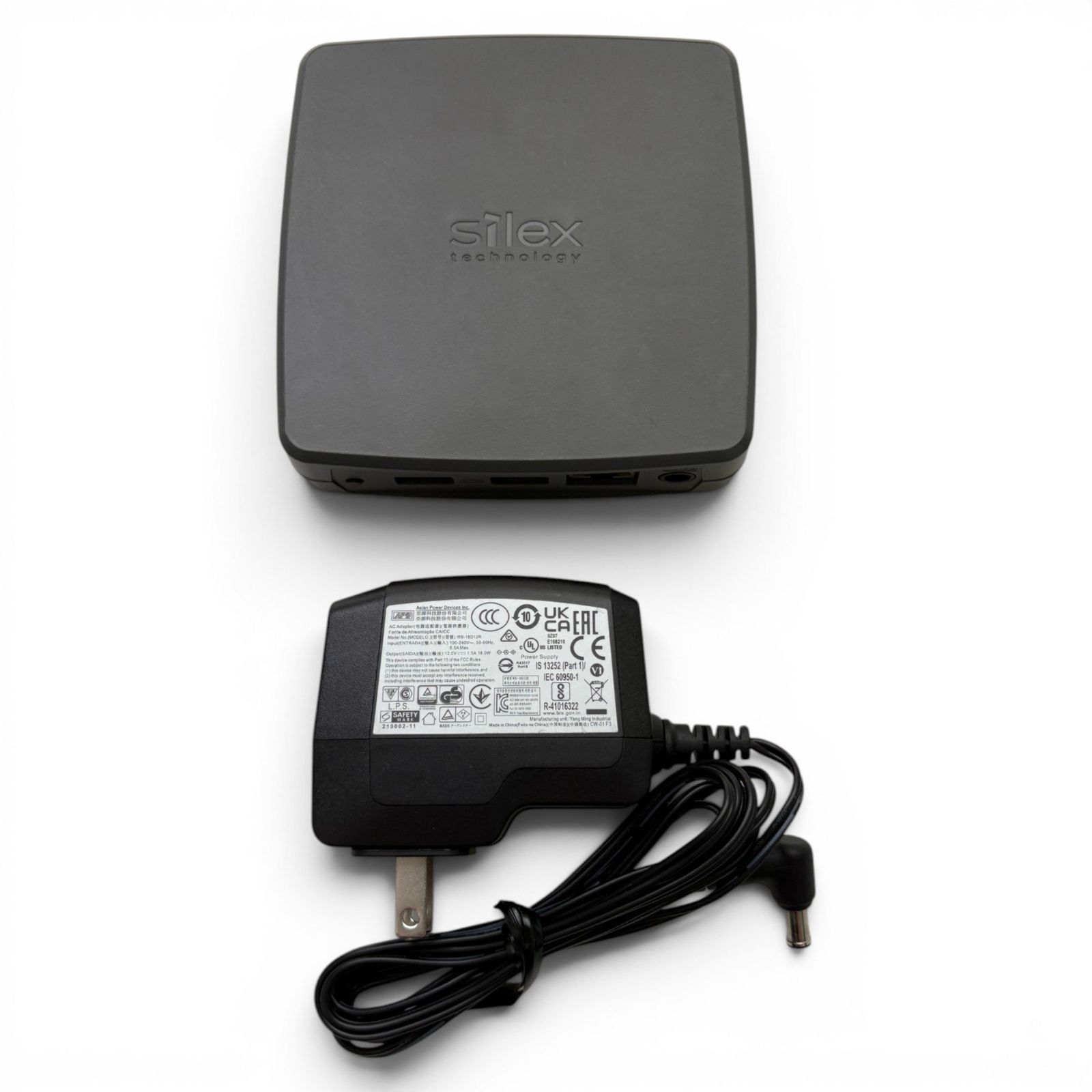 〇サイレックス DS-700 USBデバイスサーバ ブラック 有線LAN/USB3.0対応 ネットワーク共有 720-4693