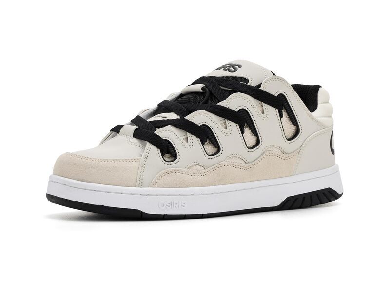 オサイラス メンズ シューズ スニーカー Osiris D3 S CreamWhiteBla ホワイト