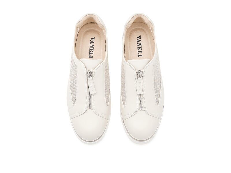 ベネリ レディース シューズ スニーカー Vaneli Quadra Ivory Nappa アイボリー