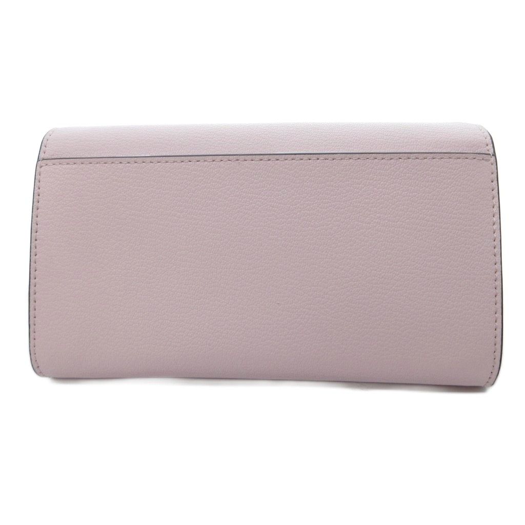 マイケルコース MICHAEL KORS ウォレットショルダーバッグ ロゴショルダーストラップ レザー ピンク /HW マイケルコース MICHAEL KORS ウォレットショルダーバッグ ロゴショルダーストラップ レザー ピンク /HW