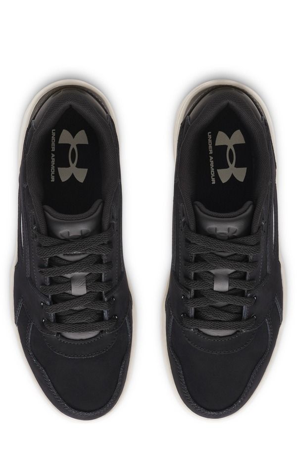 アンダーアーマー メンズ シューズ スニーカー Under Armour UA Flex Nubuck Sneaker Black ブラック