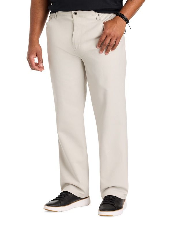 ペリーエリス メンズ ボトムス カジュアルパンツ トール Perry Ellis Big Tall 5Pocket Stretchino Pants Moonstruck
