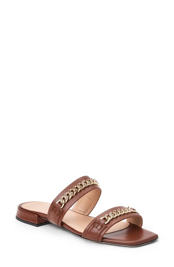 ブルーノマグリ レディース シューズ ヒール サンダル Bruno Magli Brunella Slide Sandal Brownappa ブラウン