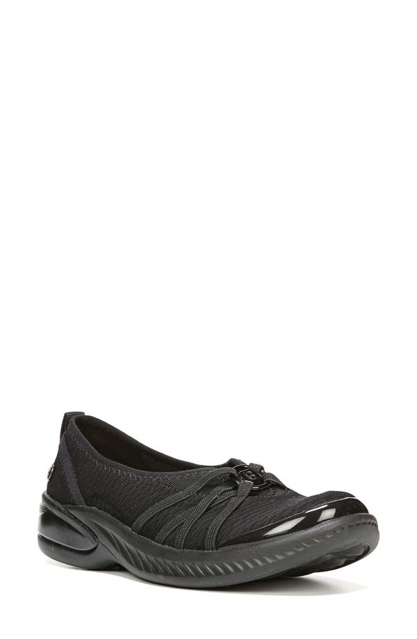 ライフストライド レディース シューズ パンプス LifeStride Niche Slip On Flat Black ブラック