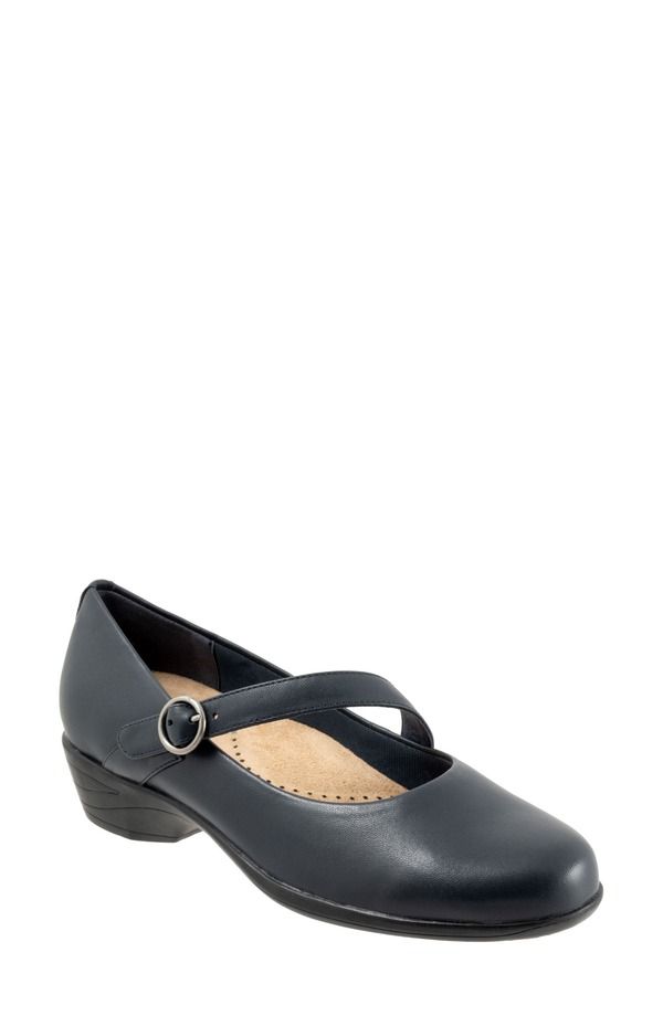 トロッターズ レディース シューズ ヒール Trotters Rochelle Mary Jane Pump Navy ネイビー