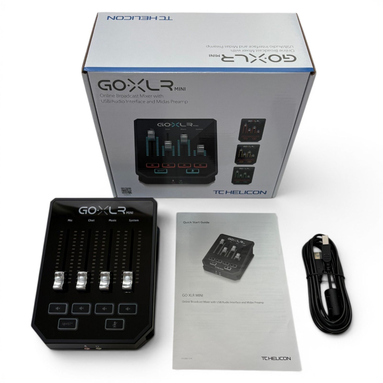 〇 ティーシーヘリコン TC-HELICON GO XLR MINI 配信用ミキサー 1100
