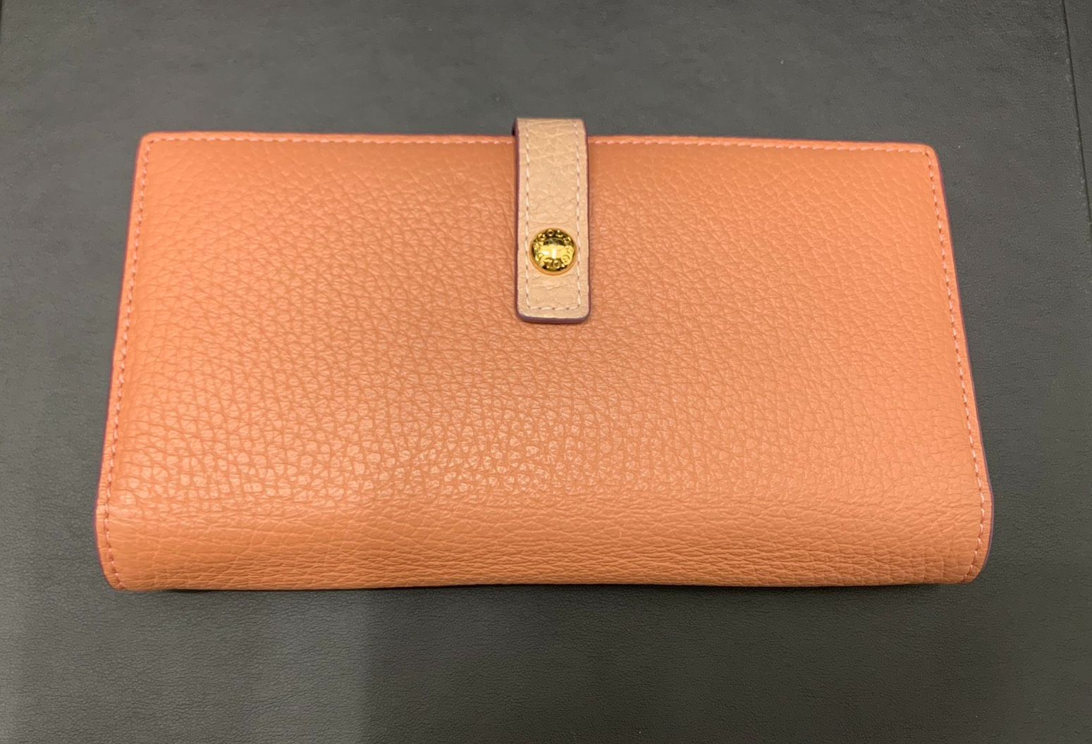 COCOCELUX GOLD ココセリュックス ゴールド 長財布 レザー バイカラー
