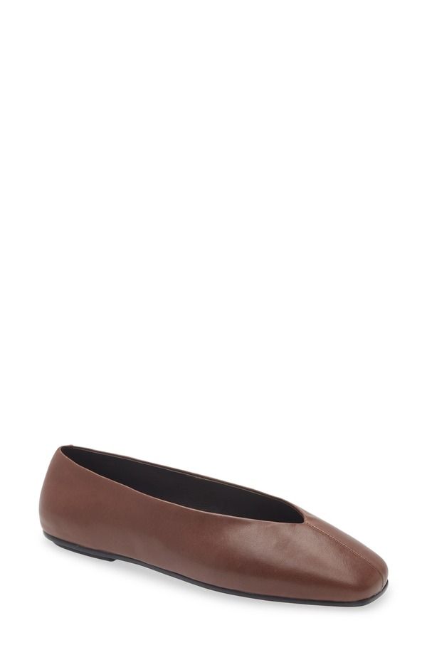 ジェフリー キャンベル レディース シューズ パンプス Jeffrey Campbell Fathom Flat Brown ブラウン