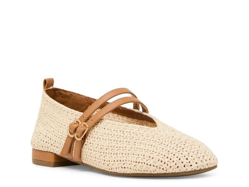アンクライン レディース シューズ パンプス Anne KleinGavie Mary Jane Flat Off White オフホワイト