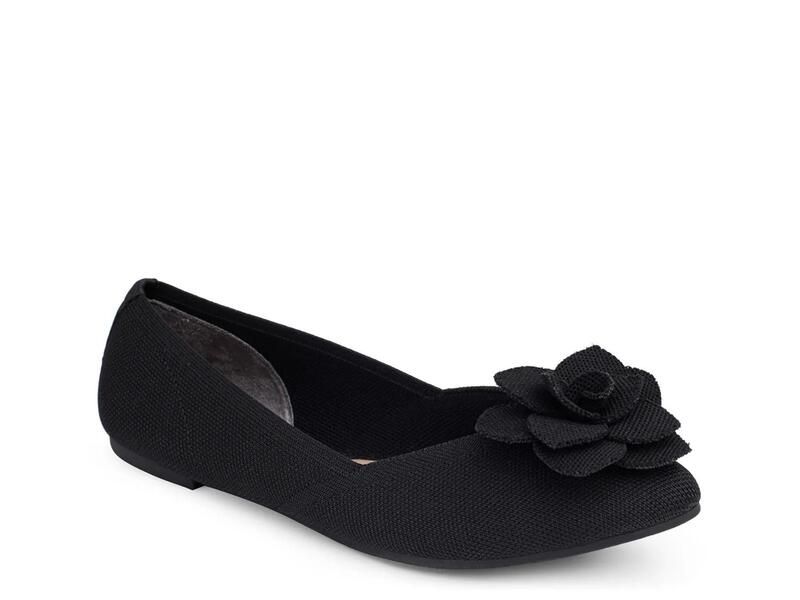 ミートゥー レディース シューズ パンプス Me TooAvani Flat Black ブラック