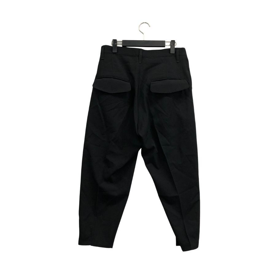NEMETH ブラック サルエルパンツ ネメス サルエルパンツ スラックス ウール ブラック サイズS メンズ