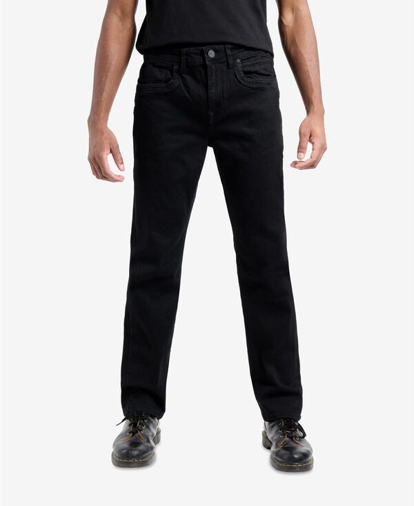エックスレイ メンズ ボトムス デニムパンツ スリムフィット ジーンズ XRAY Mensuper Soft Relaxed Slim Fit Jeans Jet black ブラック