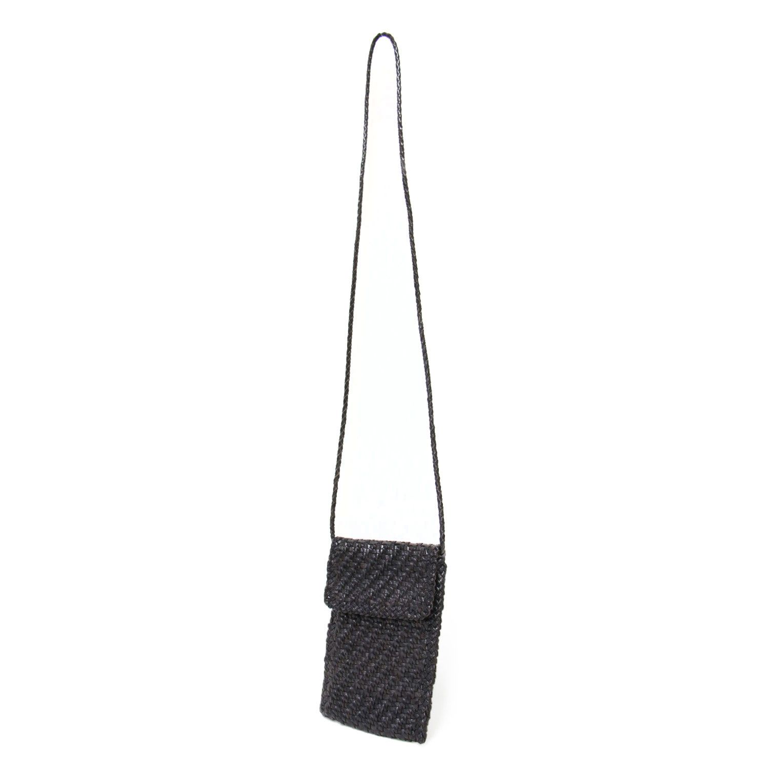 DRAGON DIFFUSION ドラゴン ディフュージョン バッグ ブラック 黒 フォーン クロスボディ バッグ PHONE CROSS BODY ショルダーバッグ 斜め掛け メッシュ レザー ブランド カバン【レディース】【中古】 8,939円