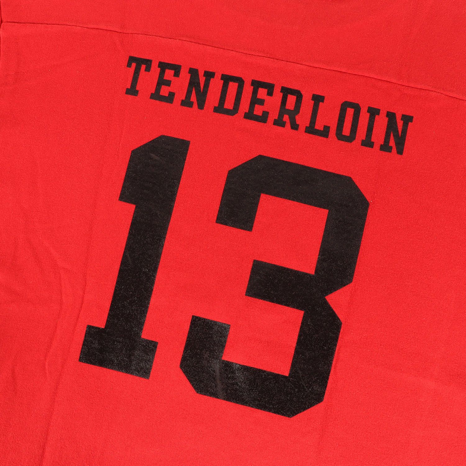 TENDERLOIN テンダーロイン Tシャツ レッド サイズ:M アックルプリント