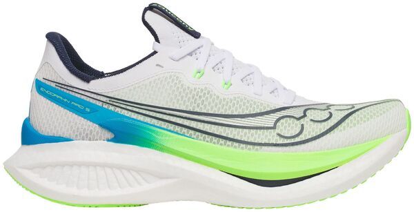 サッカニー メンズ シューズ スニーカー Saucony Mens Endorphin Pro 5 Running Shoe WhiteSlime ホワイト
