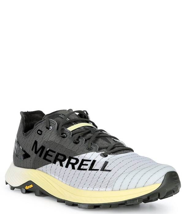 メレル メンズ シューズ スニーカー Merrell Mens MTLong Sky 2 Matryx Trail Runner Sneakers PigeonBeluga