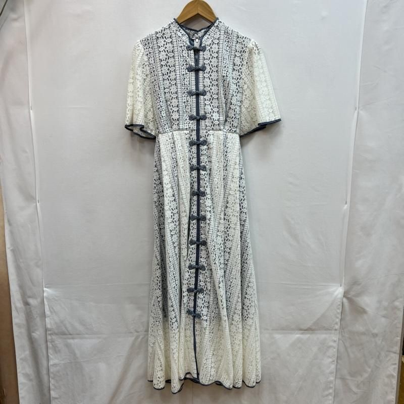 パメオポーズ 総レース チャイナ風ワンピース Ipanema Long Dress
