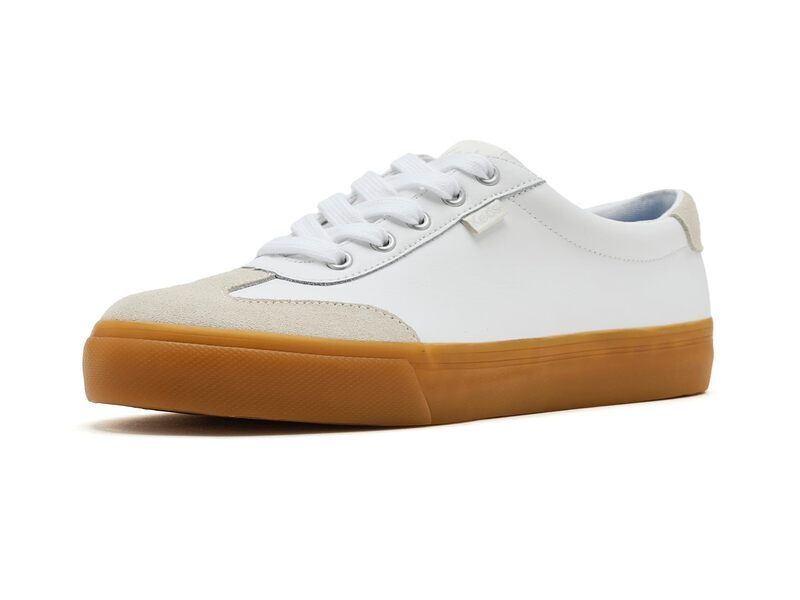 ケッズ レディース シューズ スニーカー Keds Jump Kick TToe WhiteLight Grey LeatherSuede ホワイト