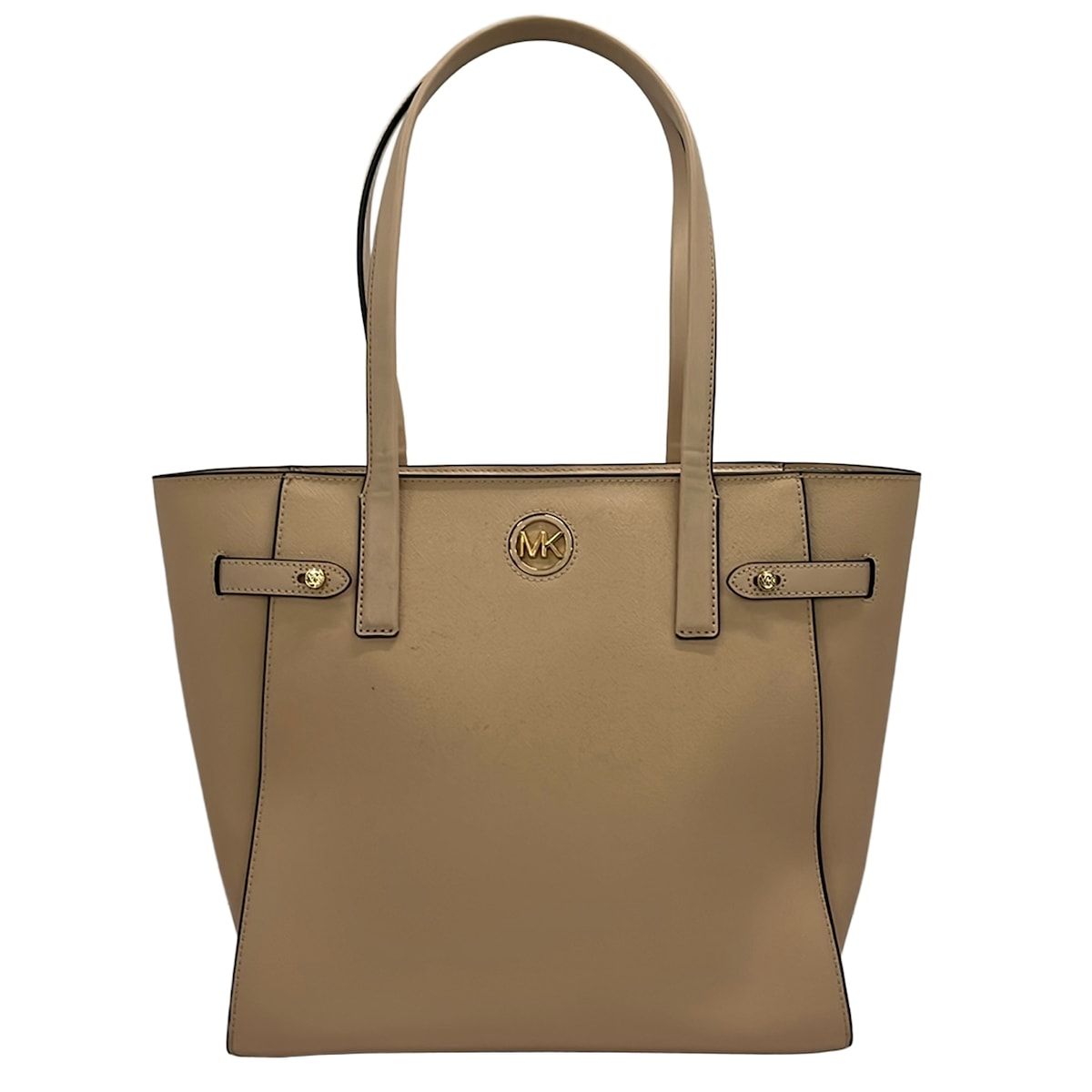 MICHAEL KORS(マイケルコース) トートバッグ ベージュ レザー