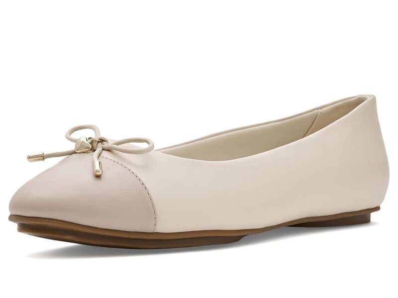 アンクライン レディース シューズ サンダル Anne Klein Luci Ballet Flats Bone Taupe トープ