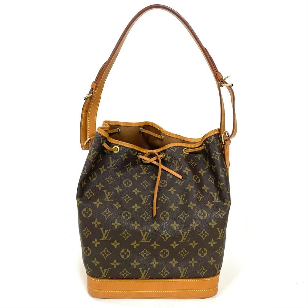 ルイヴィトン LOUIS VUITTON ノエ ショルダーバッグ モノグラム キャンバス M42224 ブラウン【中古】