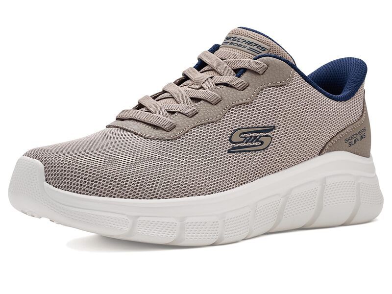 スケッチャーズ メンズ シューズ スニーカー Bobs From Skechers Bobs B Flex Glacial Edge Slipins Taupe トープ