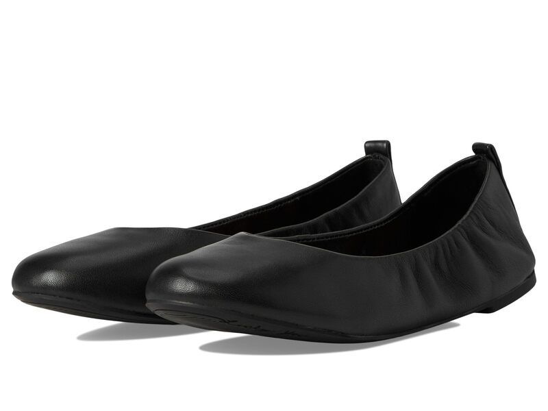 ラッキーブランド レディース シューズ サンダル レザー Lucky Brand Emmielou Leather Ballet Flat Black ブラック