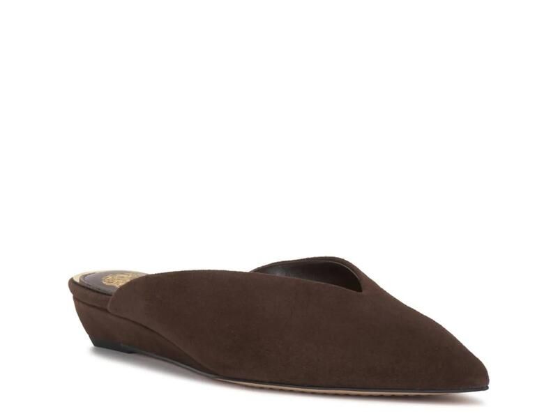 ヴィンスカムート レディース シューズ サンダル Vince CamutoVinia Mule Dark Brown ブラウン