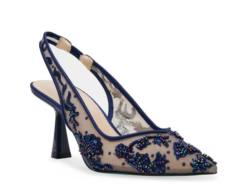 ベッツィジョンソン レディース シューズ パンプス Betsey JohnsonNikki Pump Navy ネイビー