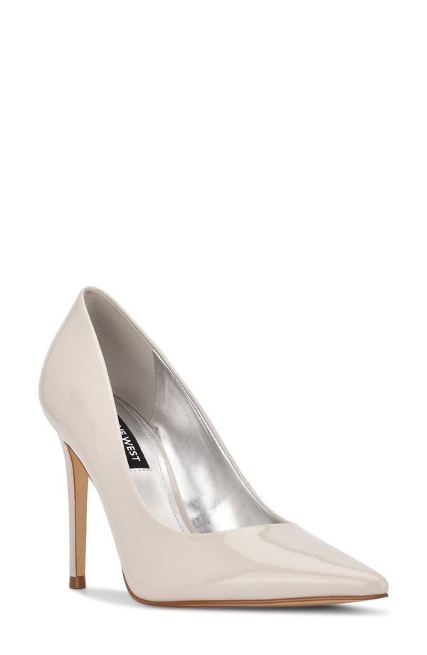 ナインウェスト レディース シューズ パンプス Nine West Fresh Pointed Toe Pump Ivory Patent アイボリー