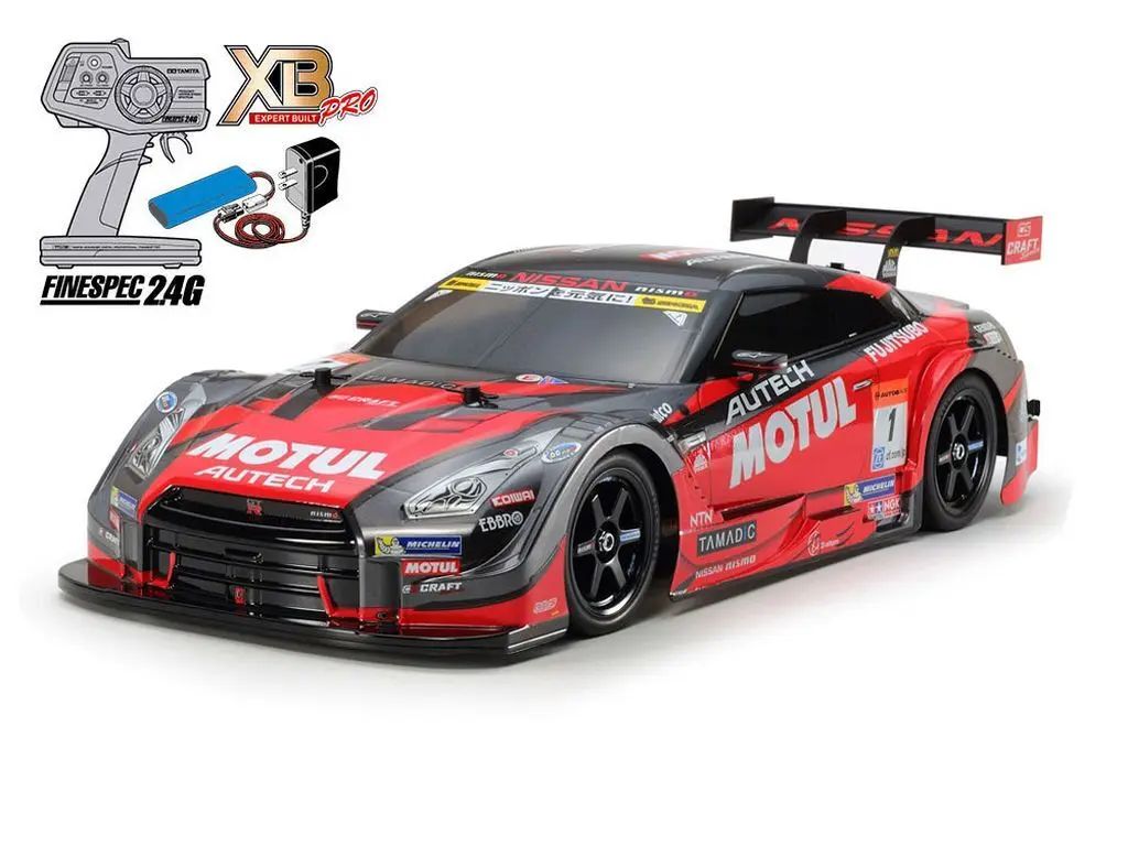 【新品】ラジコン 1/10 MOTUL AUTECH GT-R(TT-02シャーシ) 「XBエキスパートビルトシリーズ No.192」 2.4GHz仕様 [57892]