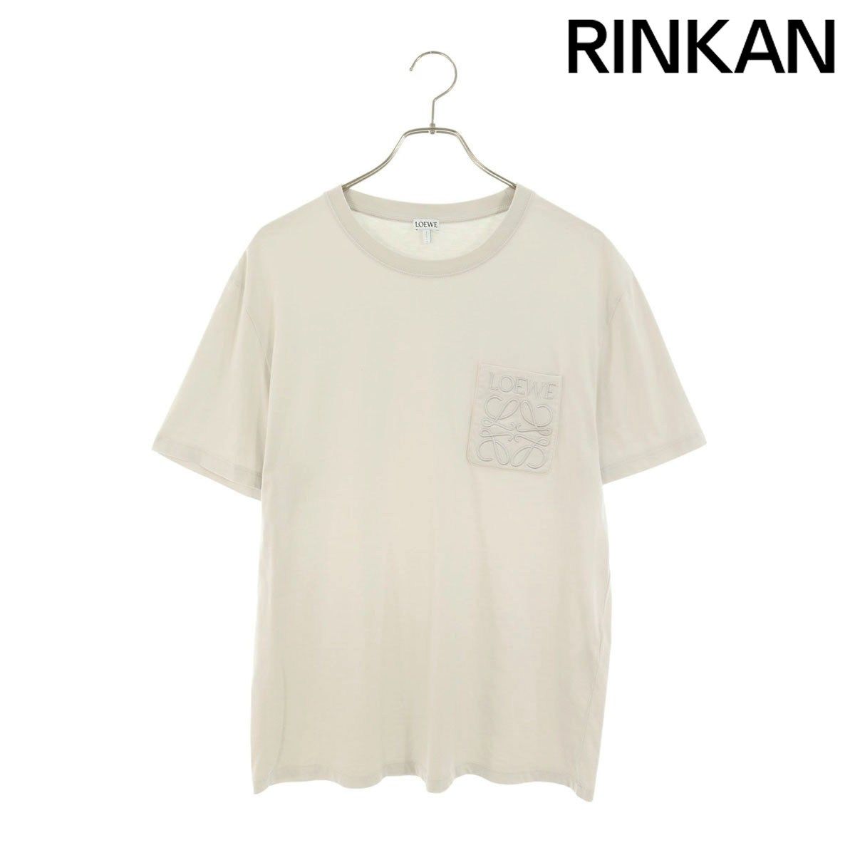 ロエベ H526T22XBC アナグラム刺繍リラックスフィットTシャツ メンズ 