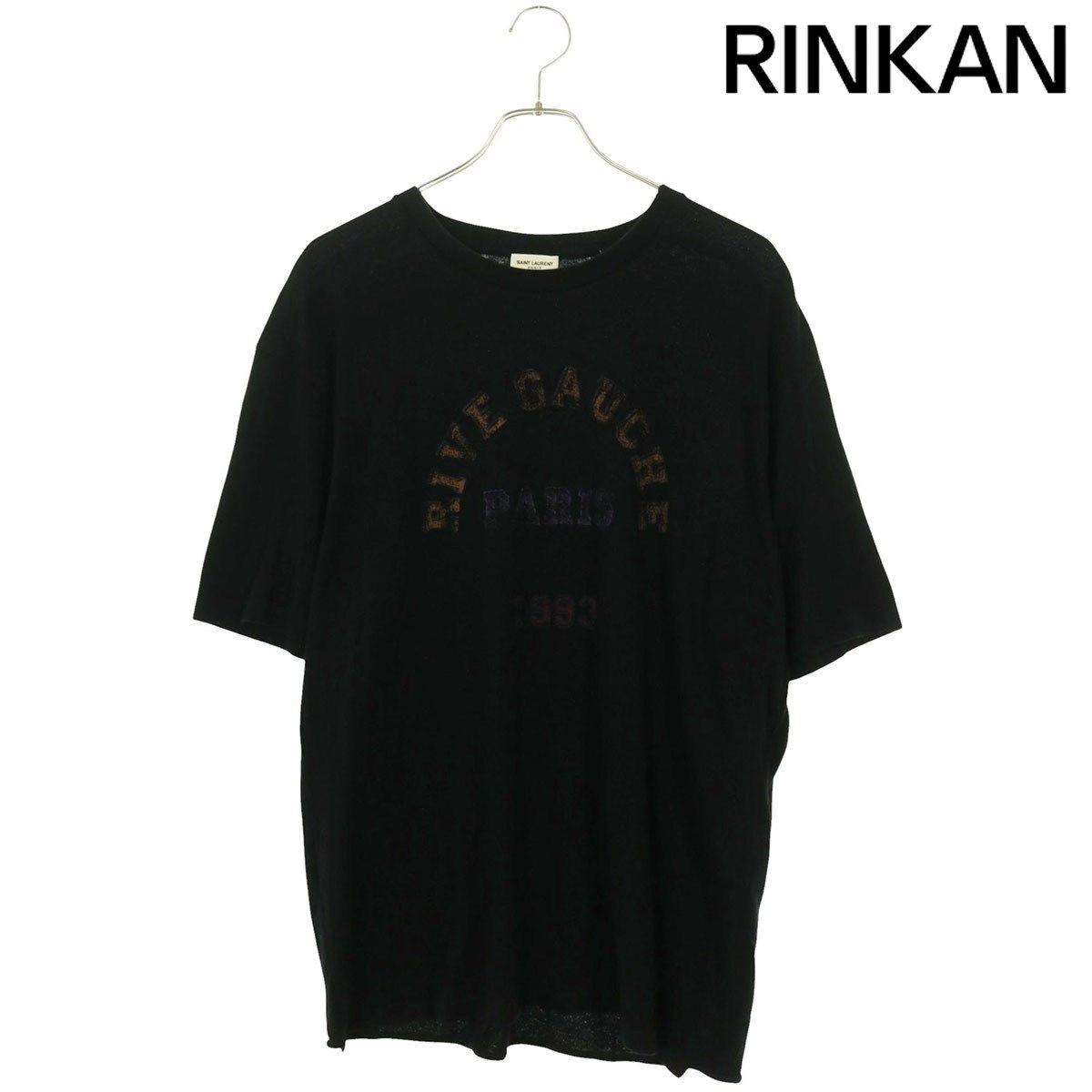 サンローランパリ 660735 Y36FQ プリントTシャツ メンズ M