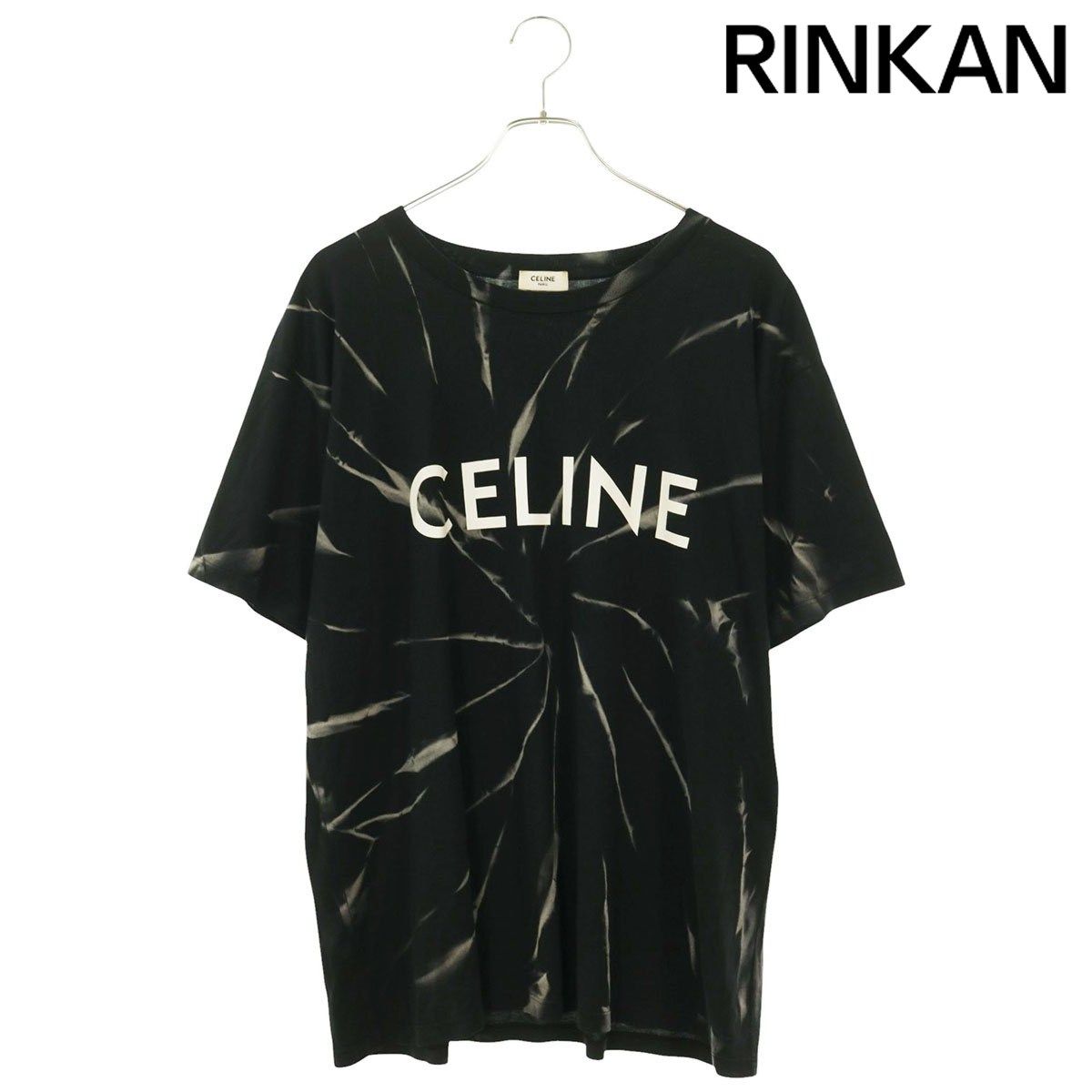 セリーヌ 2X820643O ルーズフィットロゴタイダイTシャツ メンズ M