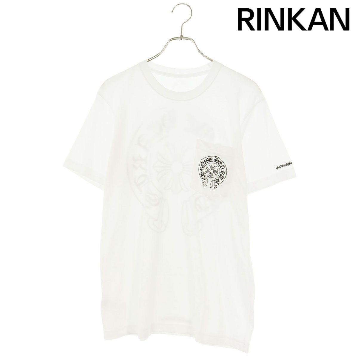 クロムハーツ CH T-SHRT/1 バックホースシュープリントTシャツ メンズ M