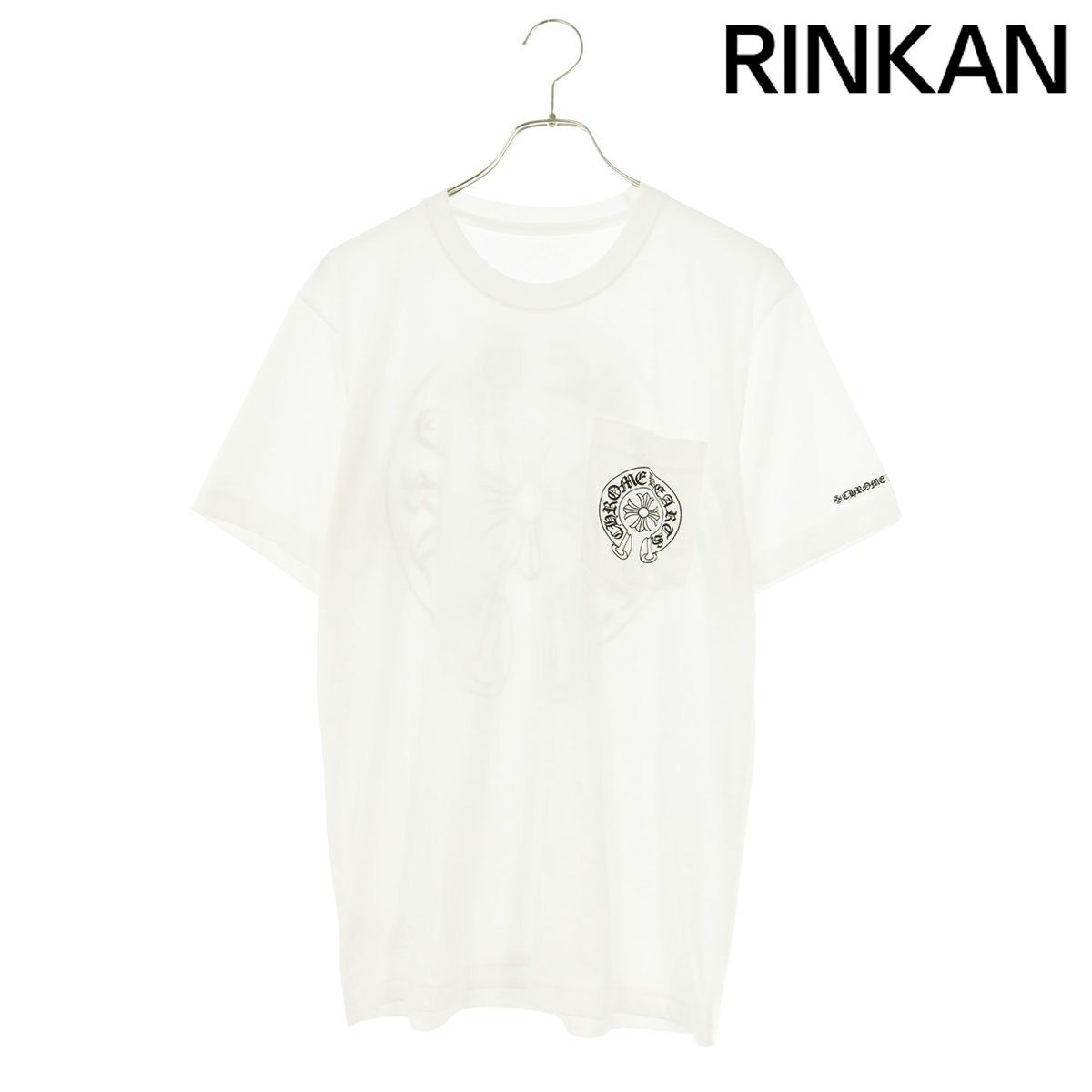 クロムハーツ CH T-SHRT 1 バックホースシュープリントTシャツ メンズ M