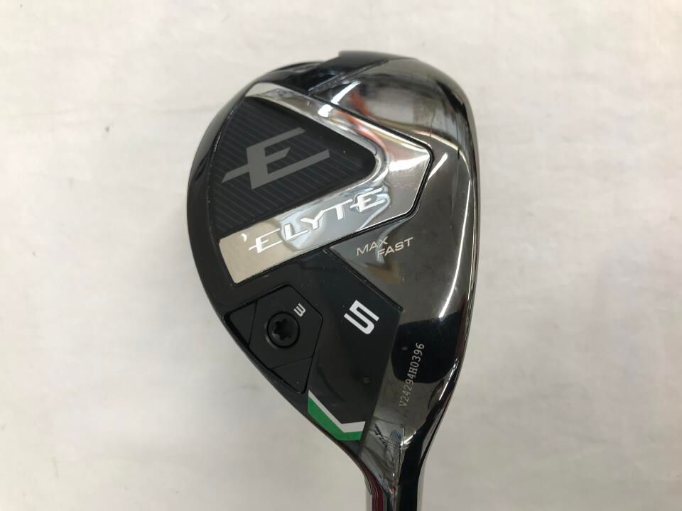 キャロウェイ　ELYTE MAX FAST　24度　LIN-Q GREEN 40 for Callaway　Rフレックス　ユーティリティ　中古　ゴルフドゥ！NEXTさいたま三室店【最短即日発送】