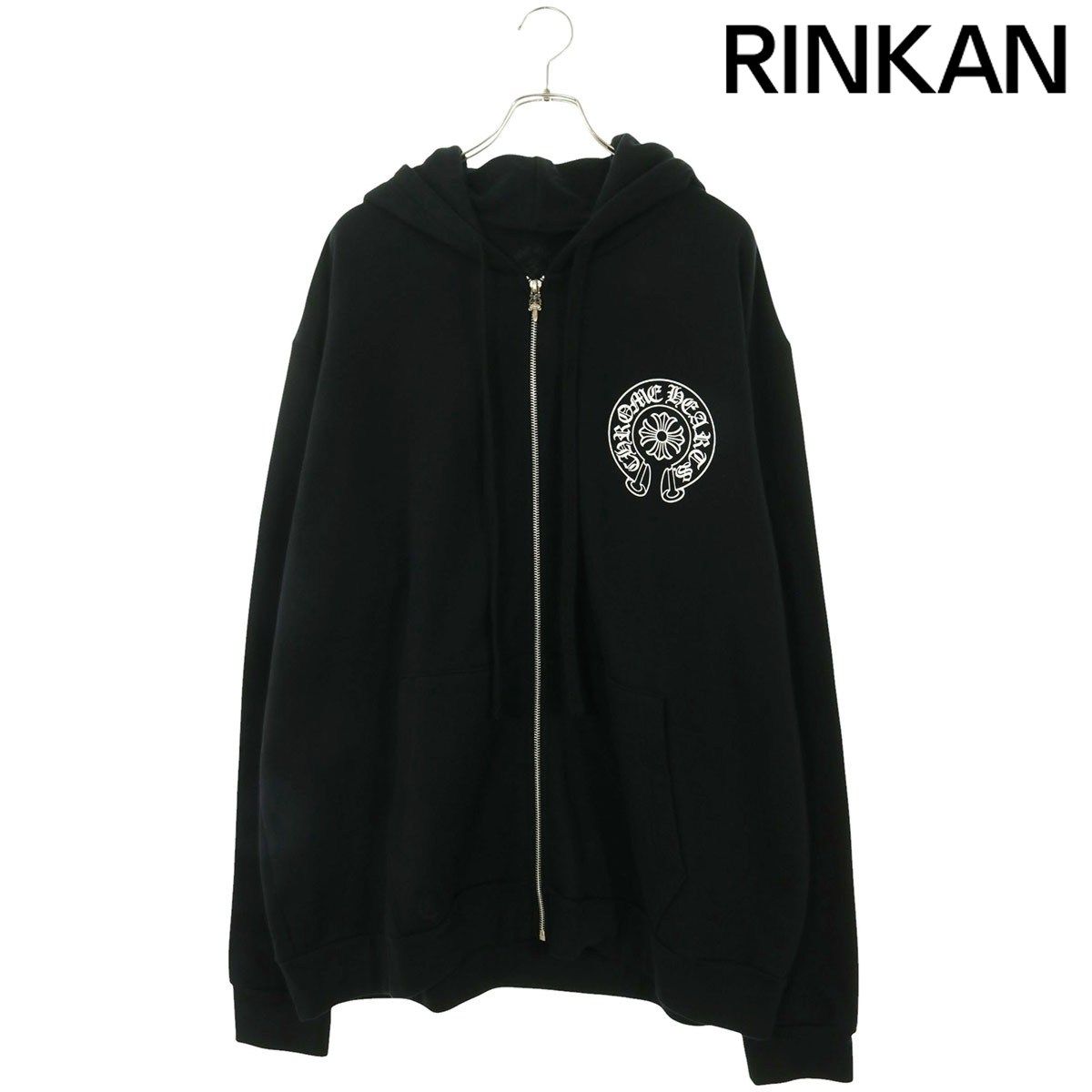 クロムハーツ SWTSHRT HD ZIP ラスベガス限定バックホースシュー