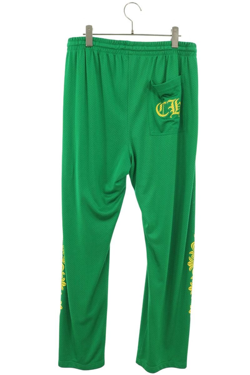 クロムハーツ MESH VARSITY PANTS CHプリントメッシュロングパンツ