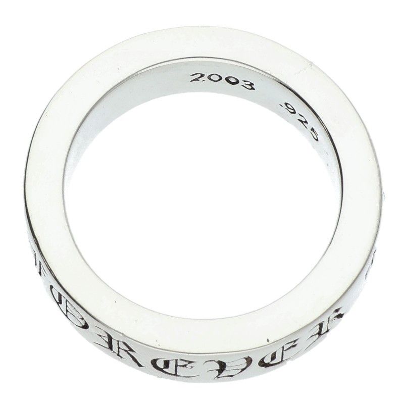 クロムハーツ 6mm SPACER FOREVER/6mmスペーサーフォーエバー シルバー