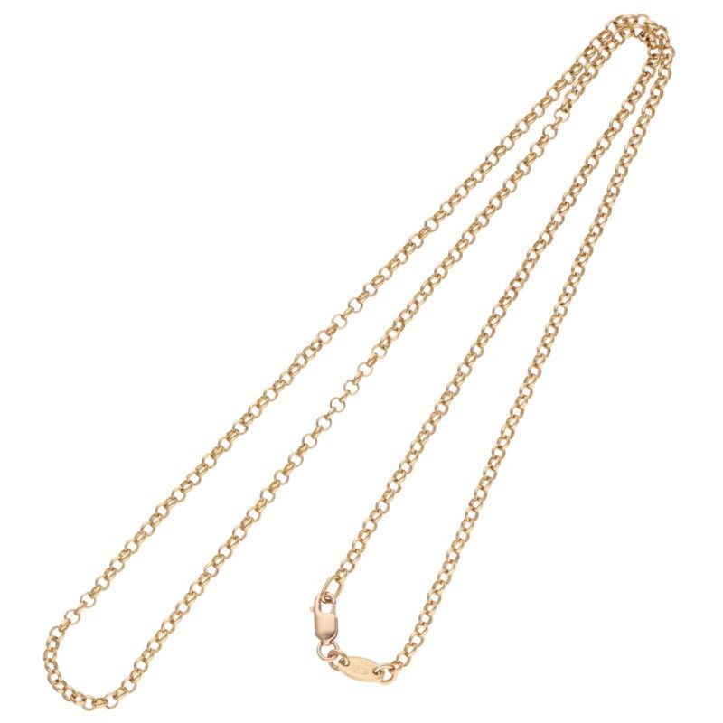 クロムハーツ 22K NECKCHAIN R20/ロールチェーン20inch ロールチェーン